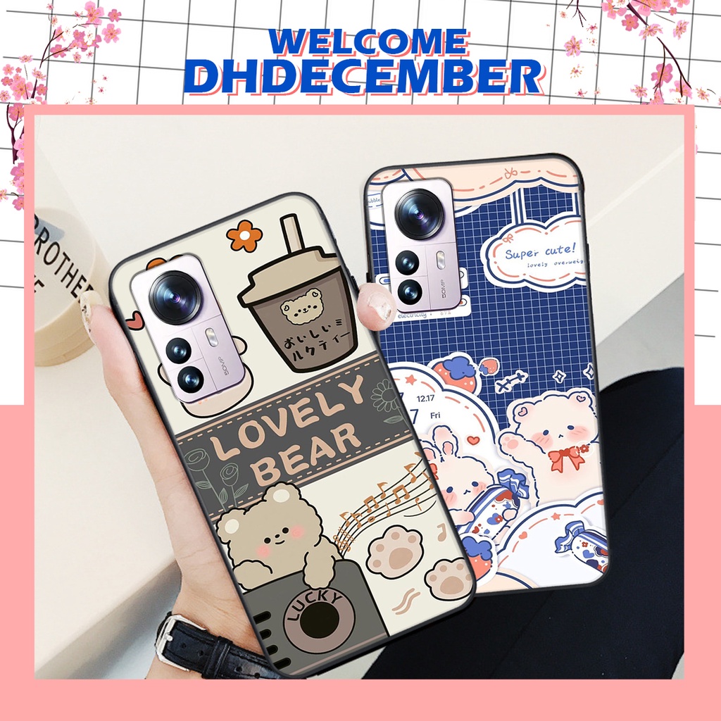 Ốp lưng Xiaomi 12 in hình nice ,good luck happy ốp xinh viền dẻo đẹp chất
