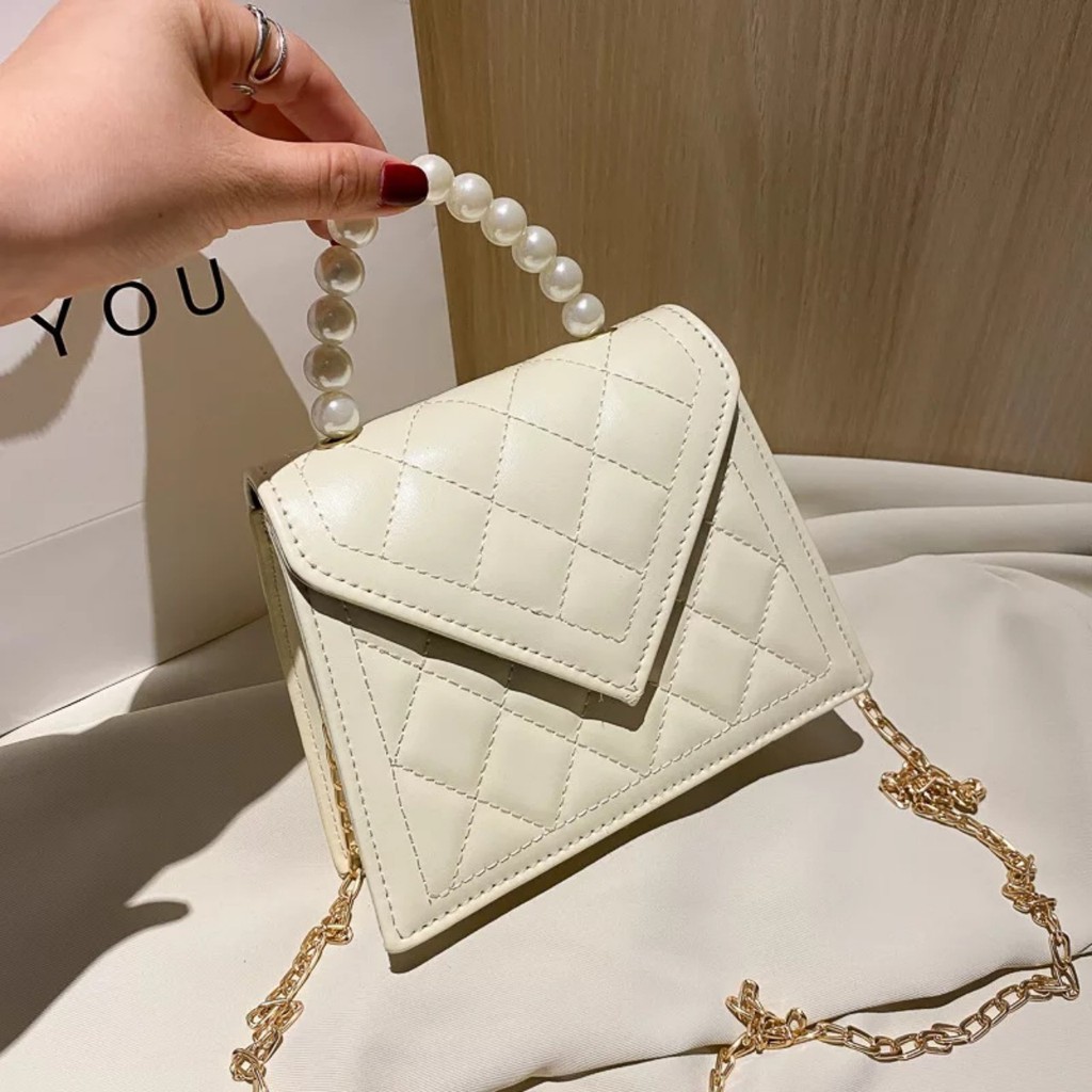 [Mã WAMT2405 giảm 10K đơn 0K] Túi xách nữ đẹp đeo chéo quai ngọc nhân tạo phong cách hàn quốc 88 STORE - TX006 | BigBuy360 - bigbuy360.vn