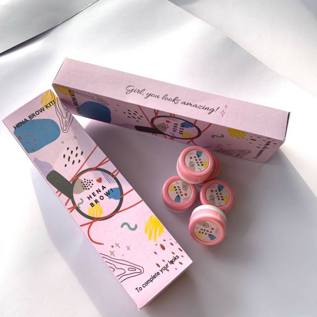 (hàng Mới Về) Gel Kẻ Lông Mày Hena By Febi Buder