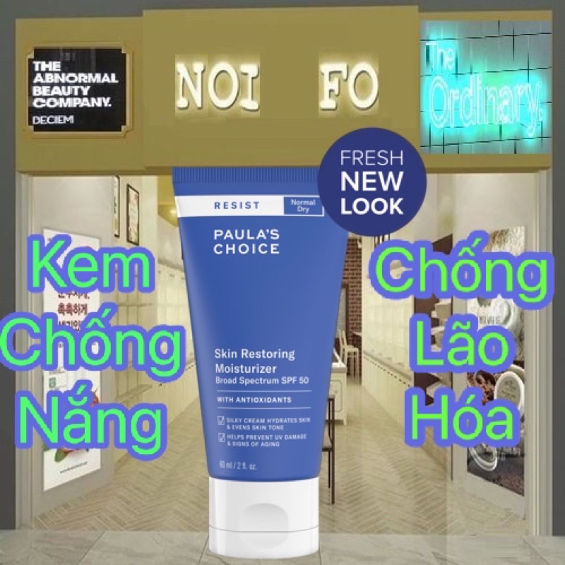 [𝓘𝓪𝓾𝓵𝓪'𝓼 𝓬𝓱𝓸𝓲𝓬𝓮] Kem chống nắng chống lão hóa Resist Skin Restoring Moisturizer