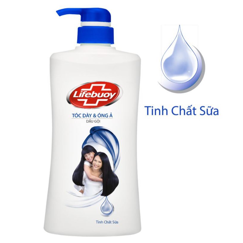 Dầu gội Lifebuoy Dưỡng tóc / Mềm mượt Chai 640g