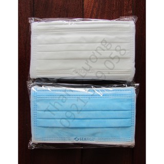 10 cái khẩu trang y tế LEHACO 4 lớp