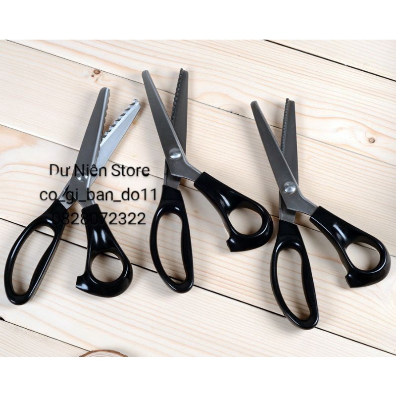 Kéo Cắt Răng Cưa Tròn &amp; Nhọn.