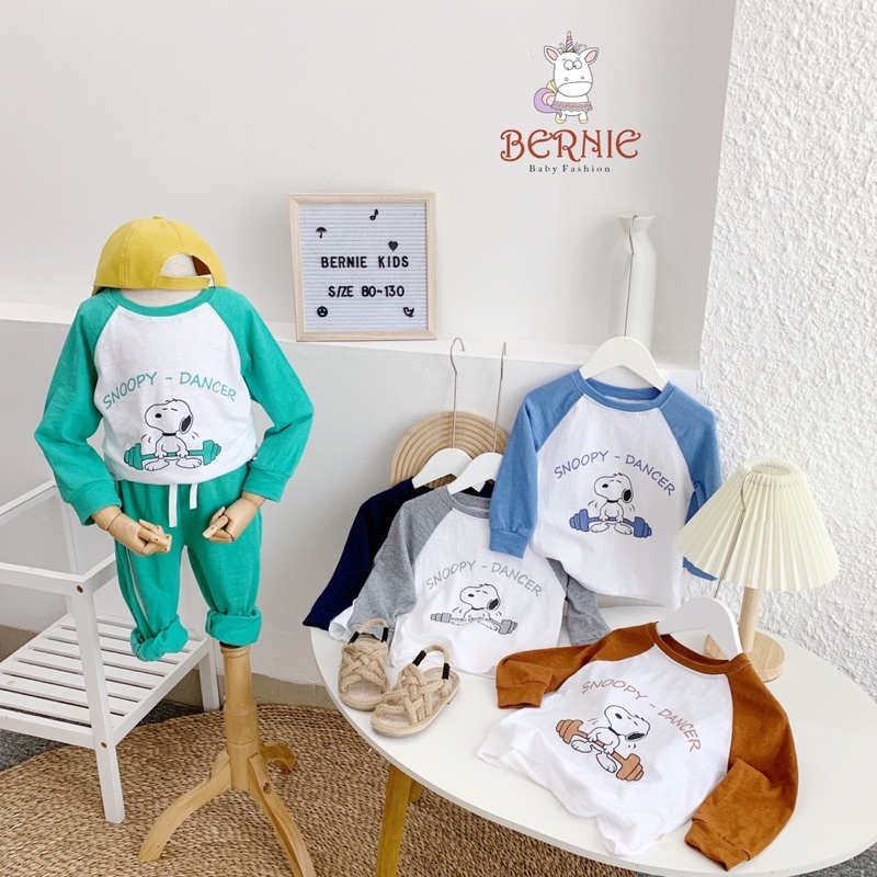 SET BỘ DÀI TAY SNOOPY CHO BÉ