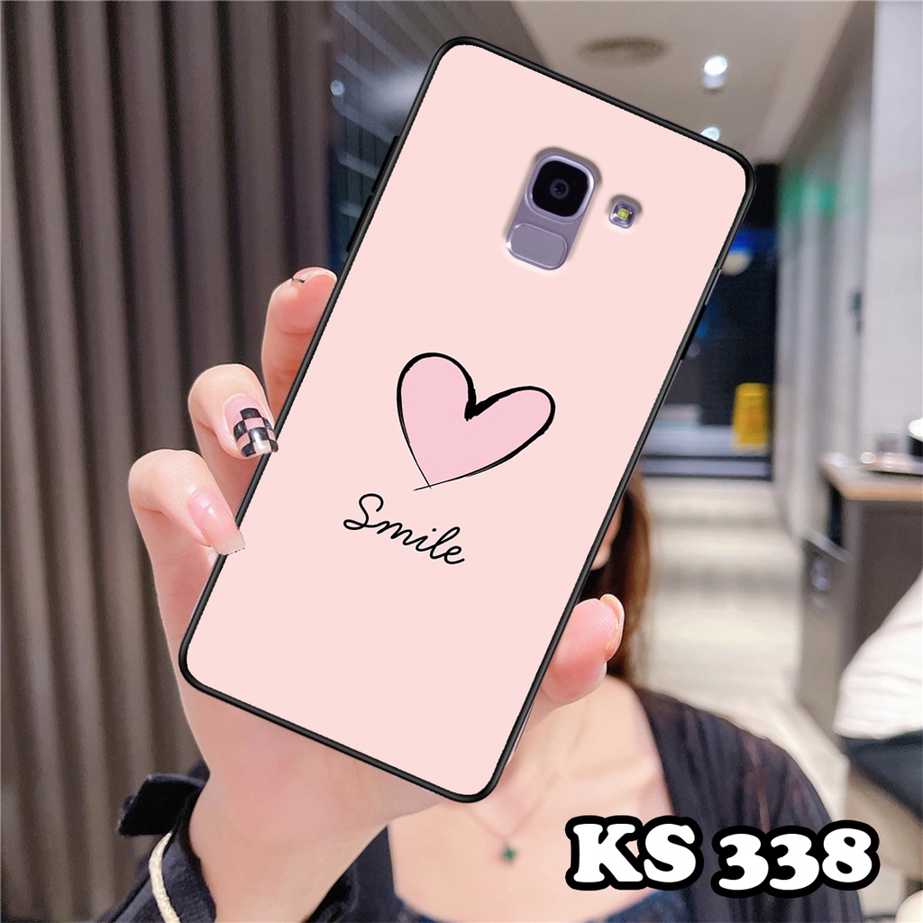 Ốp lưng Samsung A6 2018 - Samsung A6 Plus - Ốp Samsung in hình LoveSmile - Chất liệu TPU cao cấp chống sốc bảo vệ máy