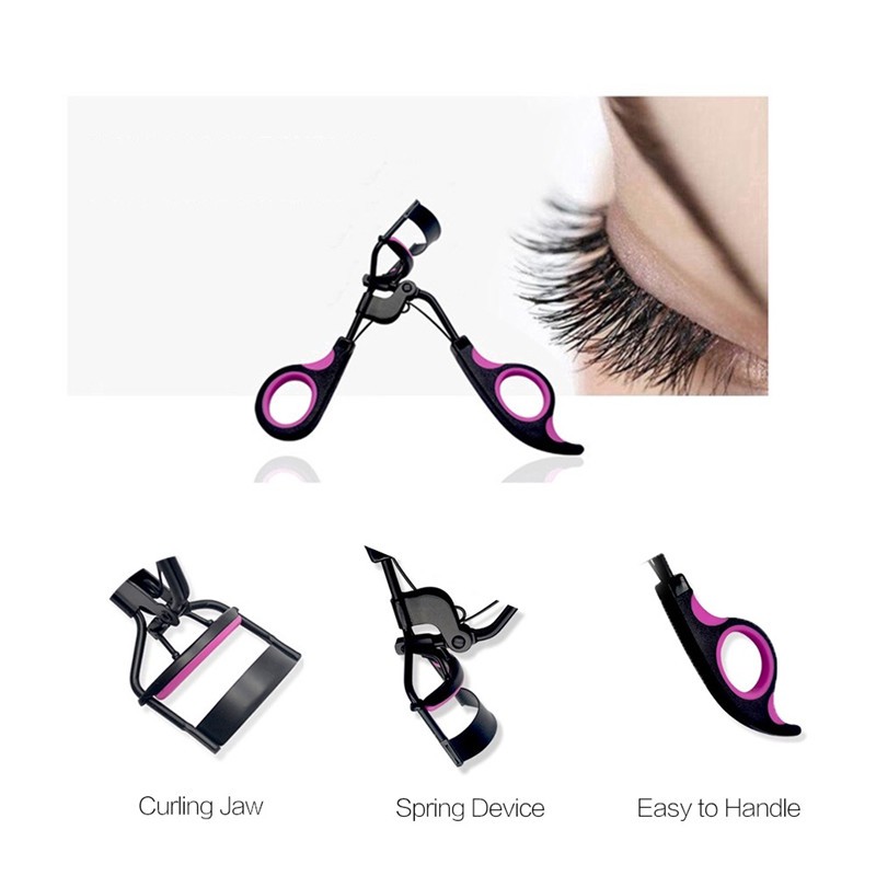 BEAUTY GLAZED mascara + dụng cụ uốn mi, không thấm nước và sử dụng lâu dài