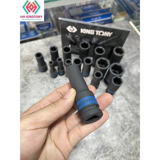 Đầu Tuýp 1/2" (Đen-Dài 78-80mm) Kingtony 8-32mm