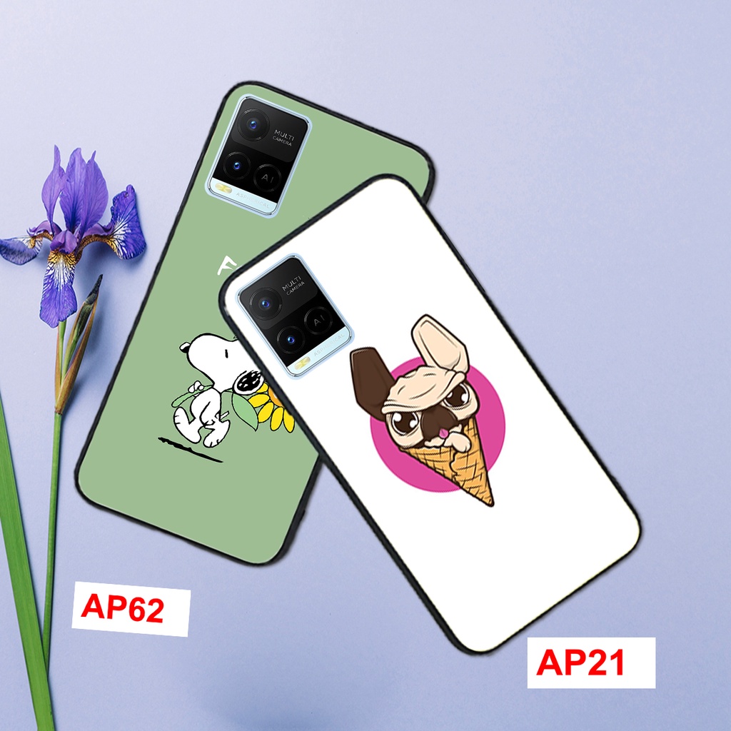 ỐP LƯNG VIVO Y21 -VIVO Y21S-VIVO V21 5G IN CHÚ CHÓ ĐÁNG YÊU CUTE GIÁ RẺ