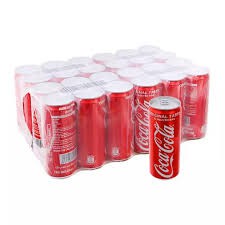 Thùng 24 lon nước ngọt Coca Cola lon 330ml