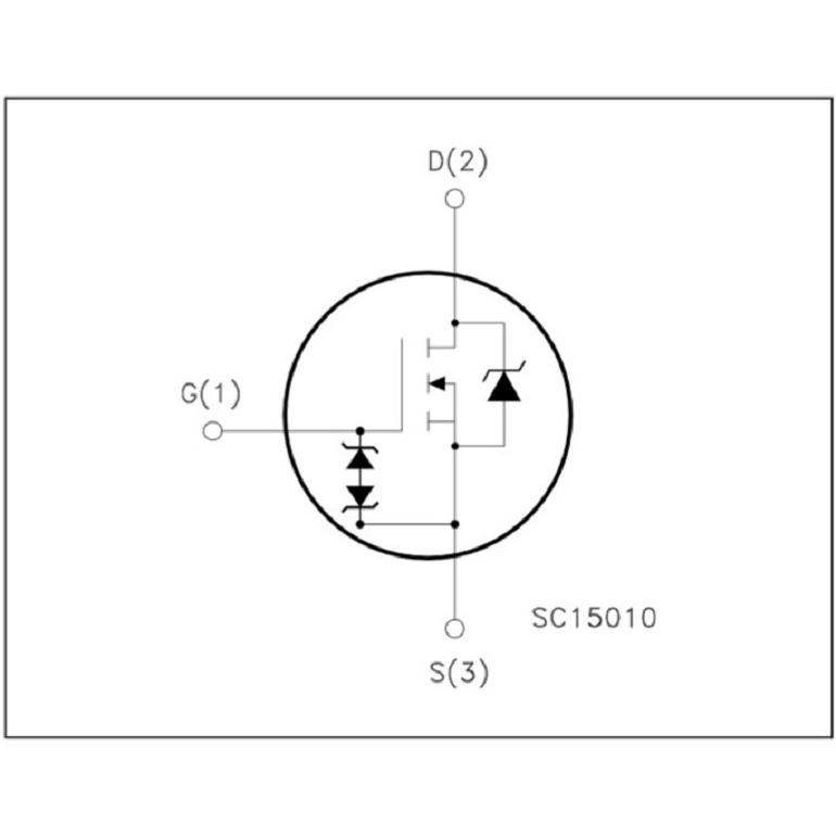 [Combo 5 chiếc] P5NK80Z, STP5NK80Z, STP5NK80ZFP Mosfet Kênh-N 800V/4.3A TO-220