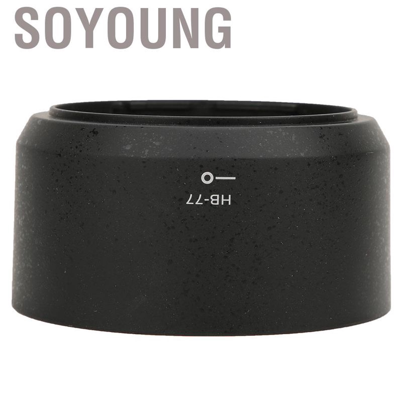 Loa Che Nắng Bằng Nhựa Hb-77 Cho Ống Kính Nikon Af-P Dx Nikor 70-300mm F/4.5-6.3G Ed Vr