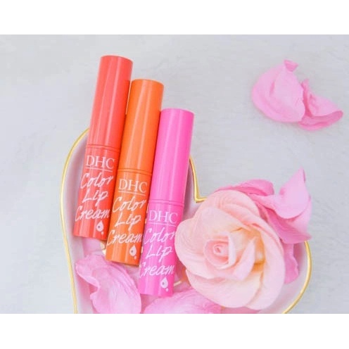 Son Dưỡng Có Màu Mềm Mịn Môi DHC Color Lip Cream Nhật Bản