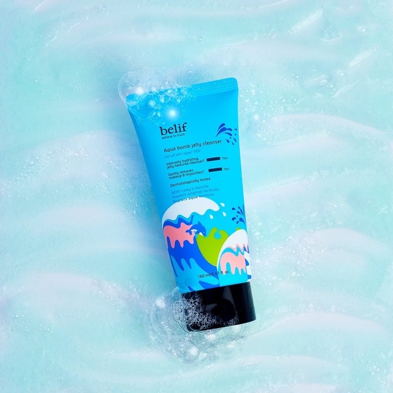 BELIF 🌿 Sữa Rửa Mặt Aqua Bomb Jelly Cleanser 30ml