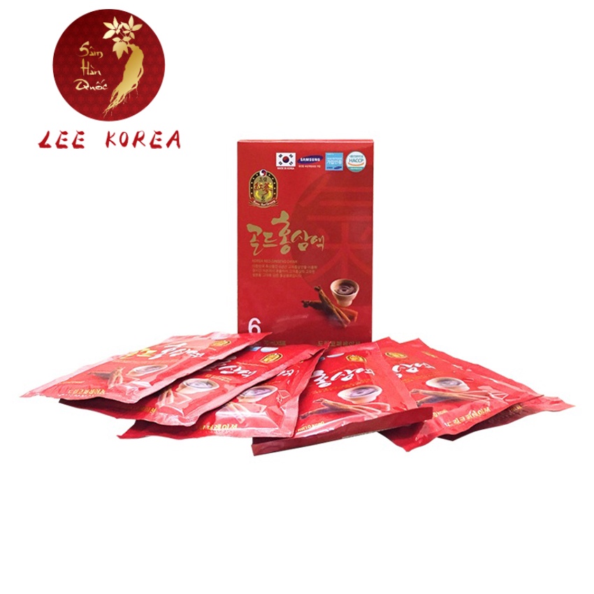Hộp 30 gói nước hồng sâm 6 năm Korea Red Ginseng Drink Dream Hàn Quốc