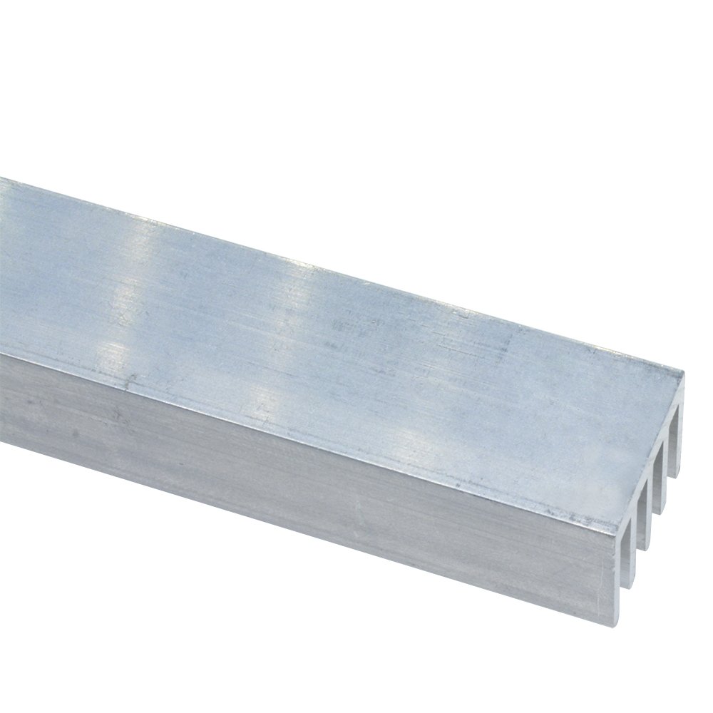 Miếng nhôm tản nhiệt gắn đèn LED DIYMORE màu bạc-trắng 150x19.7x15.6mm