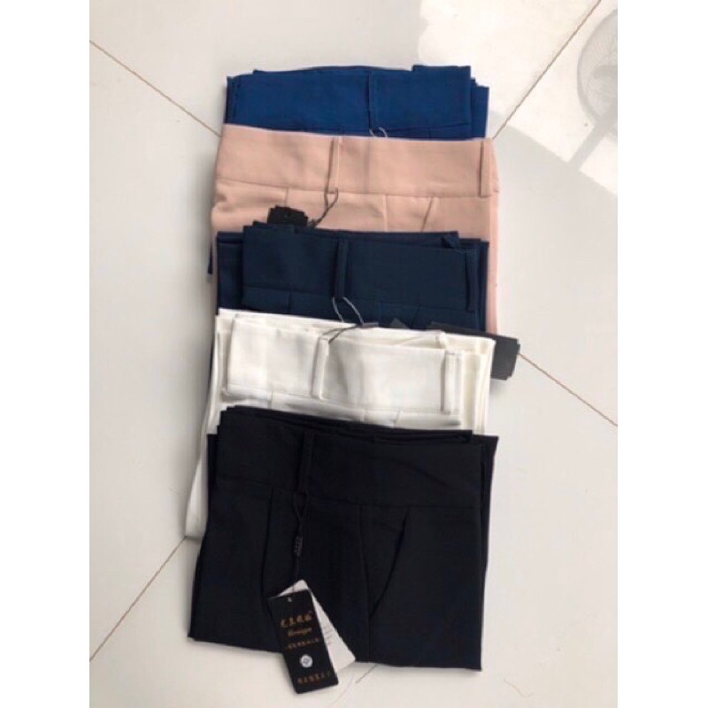 Quần Culottes Ống rộng cạp cao hai cúc | BigBuy360 - bigbuy360.vn