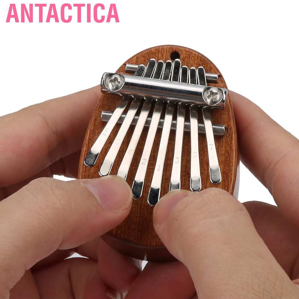 Đàn Kalimba 8 Phím Bằng Gỗ Cho Bé