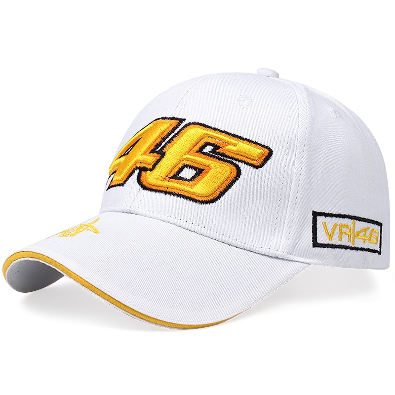 Nón Lưỡi Trai In Chữ Valentino Rossi motogp VR46 Chất Lượng Cao
