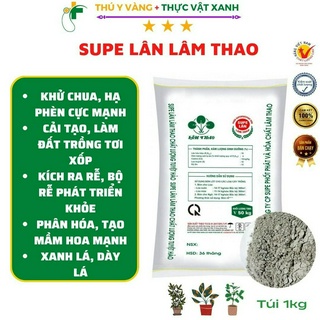 Phân Bón Supe Lân - Phân Lân 1kg ( Lân Lâm Thao dạng bột)