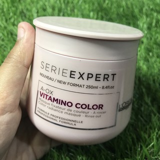 Kem hấp Loreal Vitamino Color A-OX Chăm Sóc Và Bảo Vệ Màu Tóc Nhuộm