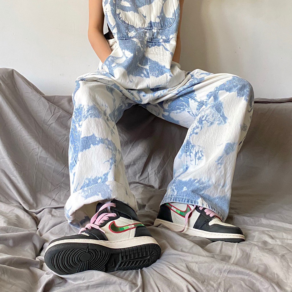 QUẦN YẾM ULZZANG PHA XANH TRẮNG BẦU TRỜI XANH - ORDER 10 NGÀY bm17 | BigBuy360 - bigbuy360.vn