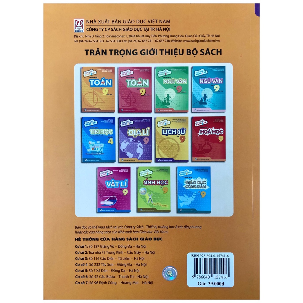 Sách - Phát triển năng lực trong môn Toán lớp 9 tập 1