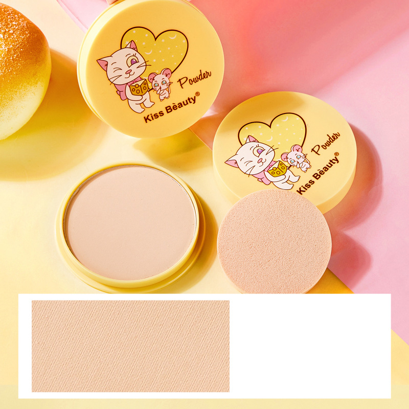 [Hàng mới về] Phấn Nén Kiss Beauty Kiềm Dầu Hiệu Quả | BigBuy360 - bigbuy360.vn