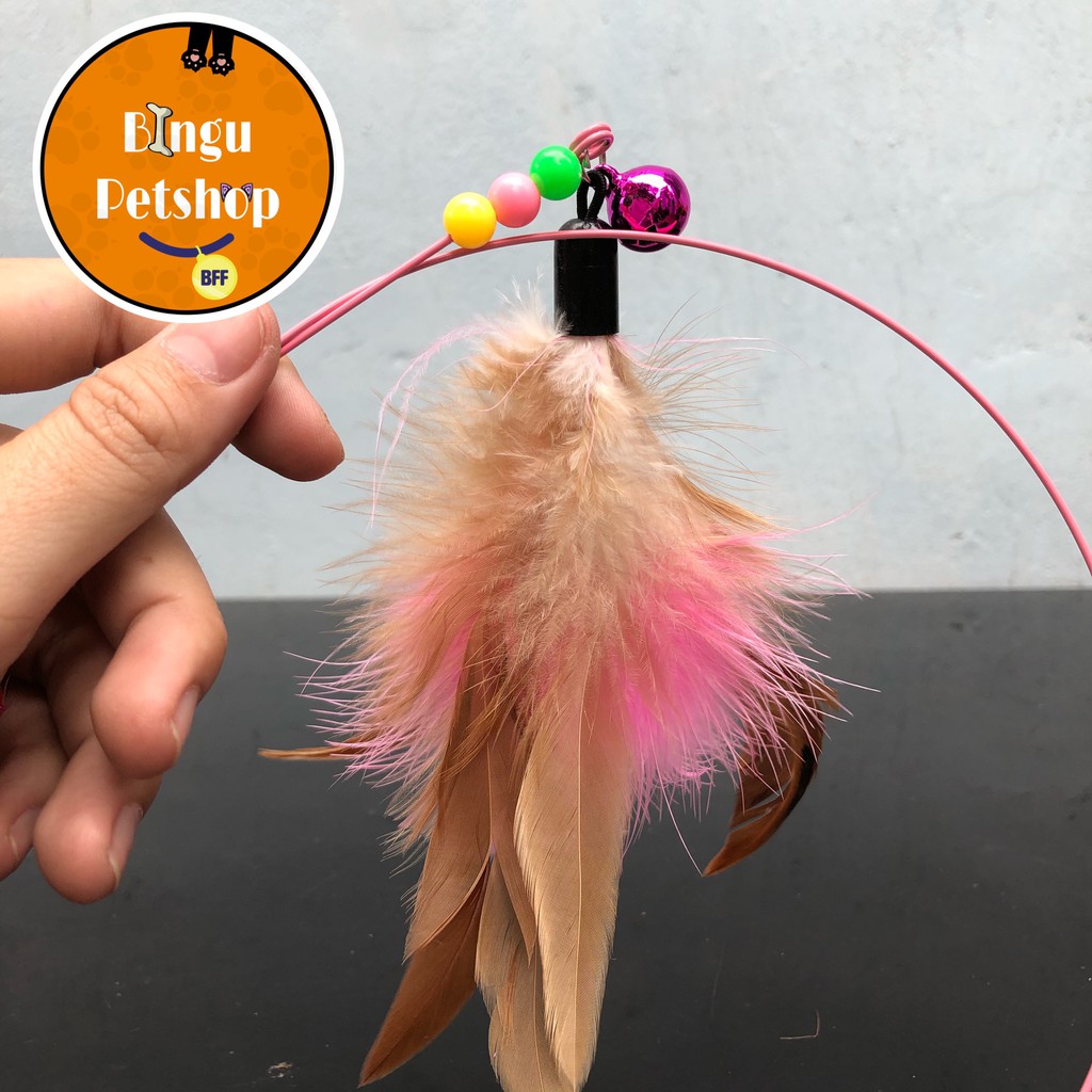 [Mã PET50K giảm Giảm 10% - Tối đa 50K đơn từ 250K] [HÌNH TỰ CHỤP] CẦN CÂU MÈO - ĐỒ CHƠI CHO MÈO