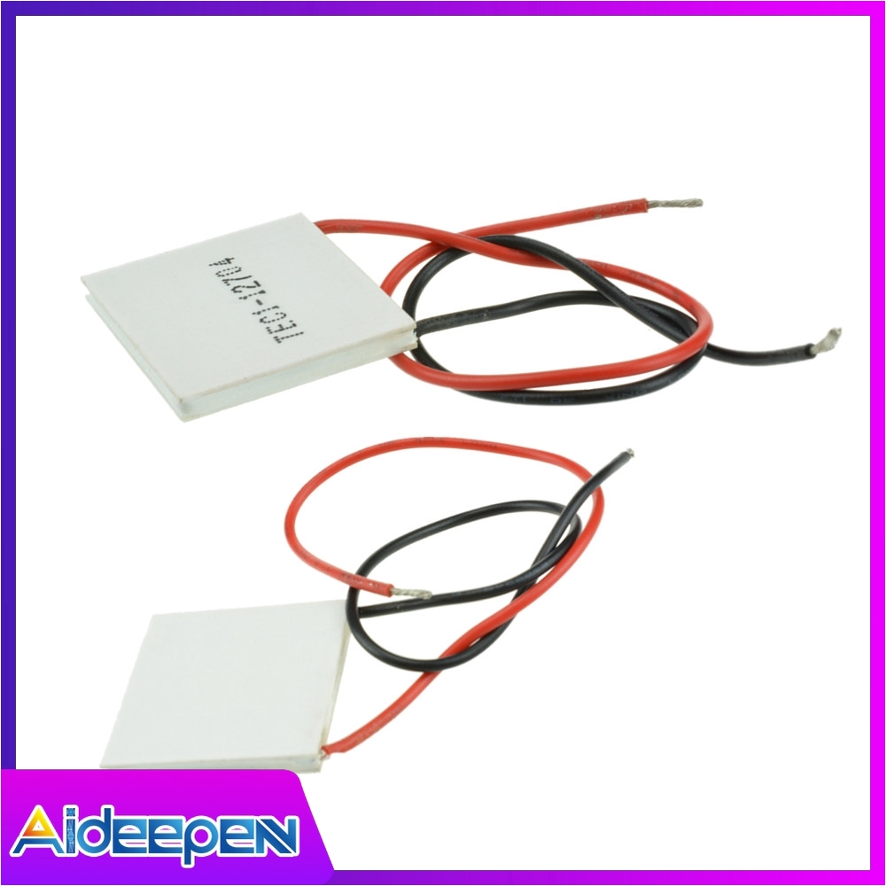 Ready Stock Slim Arduino TEC1-12704 12V Heatsink TEC Thermoelectric Cooler Peltier 30mm*30mm