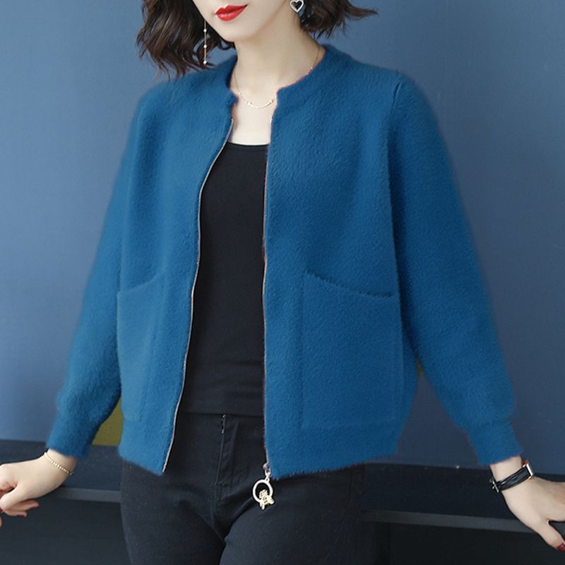Áo khoác len thời trang Hàn Quốc 2019 cho nữ