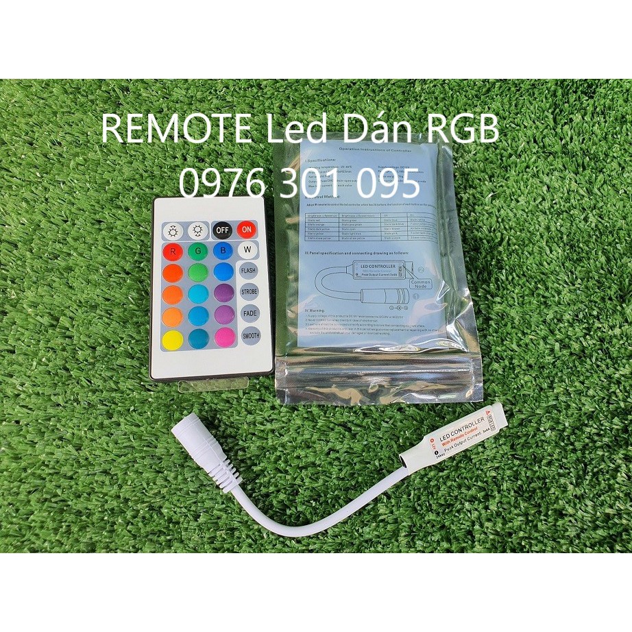 Dây Đèn Trang Trí Đủ Màu (Có Remote Chỉnh)