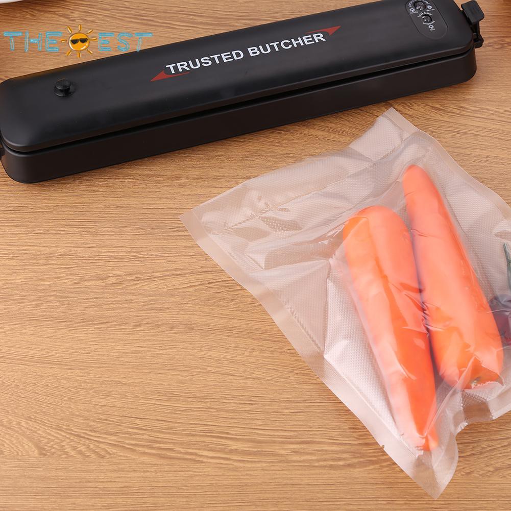 Máy Hàn Miệng Túi Chân Không Kèm 10 Túi Đựng Thực Phẩm Tiện Dụng