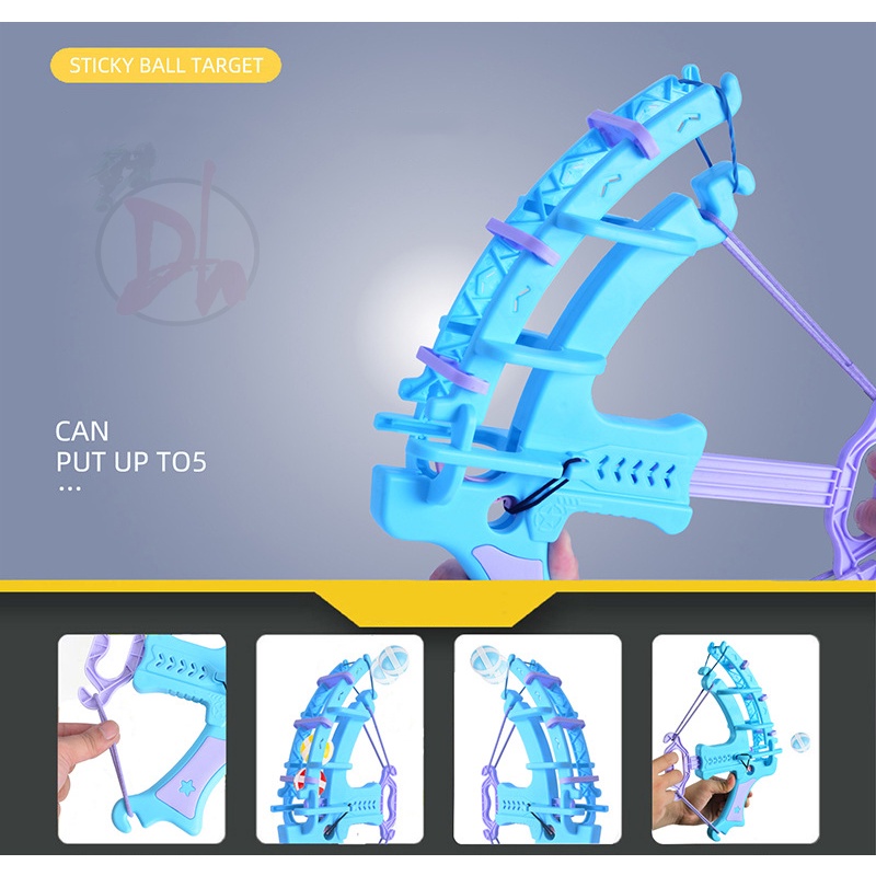 Cung tên bắn bóng gai hình thú vui nhộn cho bé