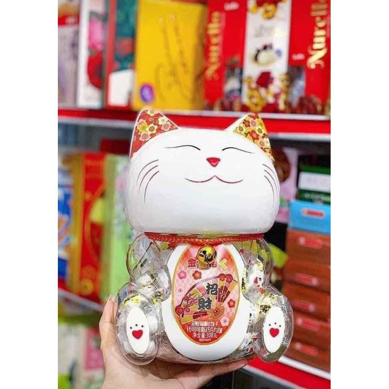 [Mã GROSALE2703 giảm 8% đơn 250K] [Qùa Tết] Hộp kẹo socola Mèo Thần Tài | BigBuy360 - bigbuy360.vn