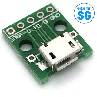 Đế ra chân Micro USB đầu cái / USB cái / USB đực
