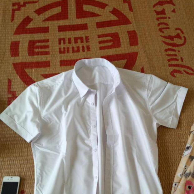 Sơ mi nam tay ngắn cao cấp vải lụa ôm dáng slimfit | BigBuy360 - bigbuy360.vn