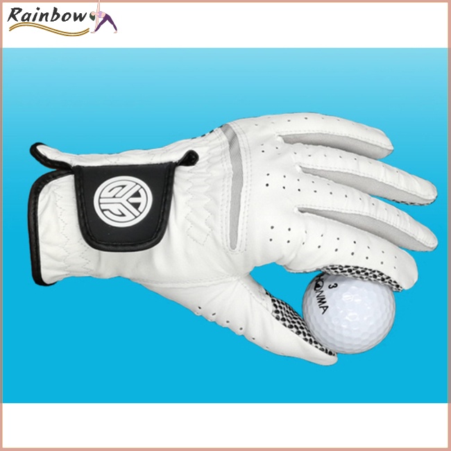 Găng Tay Da Cừu Chơi Golf Chống Trượt Thoáng Khí Cho Nam