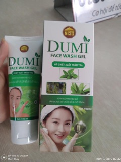 Sữa Rửa Mặt Thảo Dược Dumi