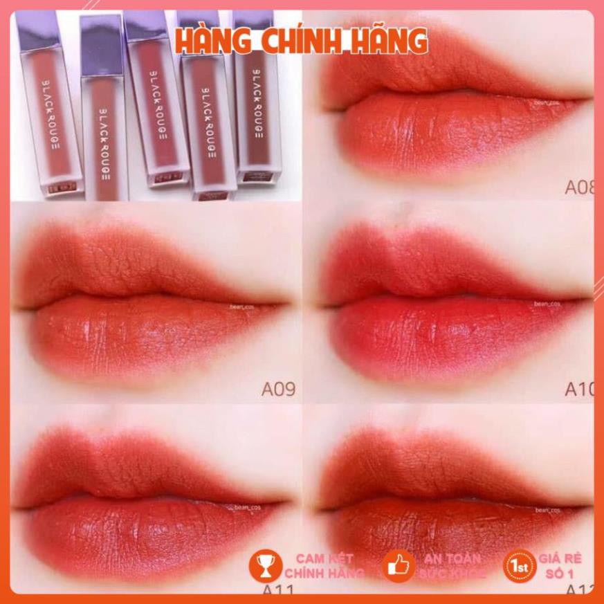 [AUTH-2021] [Hàng Auth] [SẴN MÀU TỪ A01 ĐẾN A17] Son Kem Lì Black Rouge Air Fit Velvet Tint