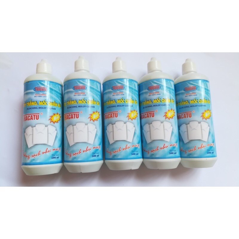 nước tẩy trắng tẩy mốc quần áo