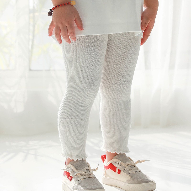 Quần Legging Bèo Không Bàn Cho Bé Gái Từ 6 tháng - 4 Tuổi