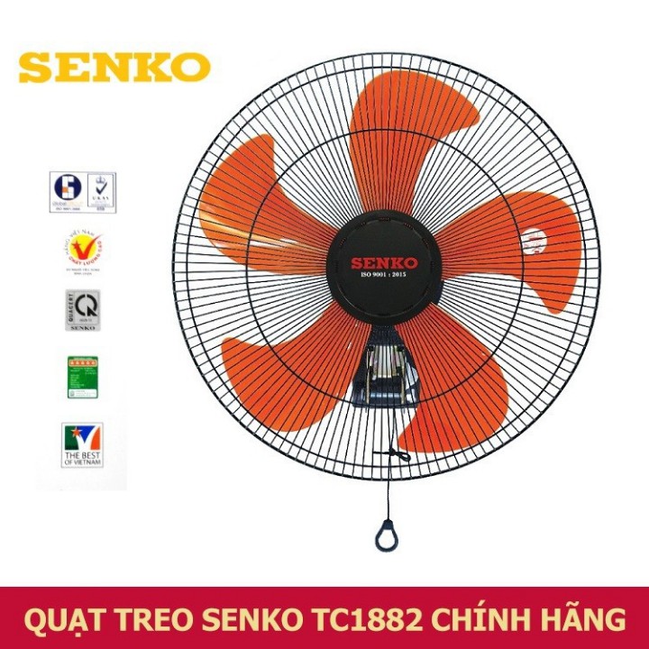 [Giảm 10k cho đơn 300k] ⚡️Quạt treo tường công nghiệp Senko T1882 thay thế T18⚡️