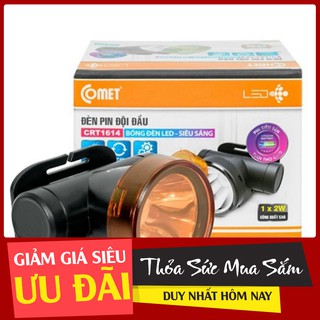 [Giá Hủy Diệt] Đèn pin sạc đội đầu Comet CRT1614