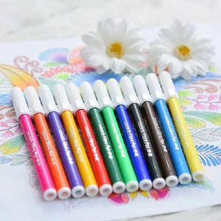 Vỉ Bút Lông 12 Màu Colokit | FP-01