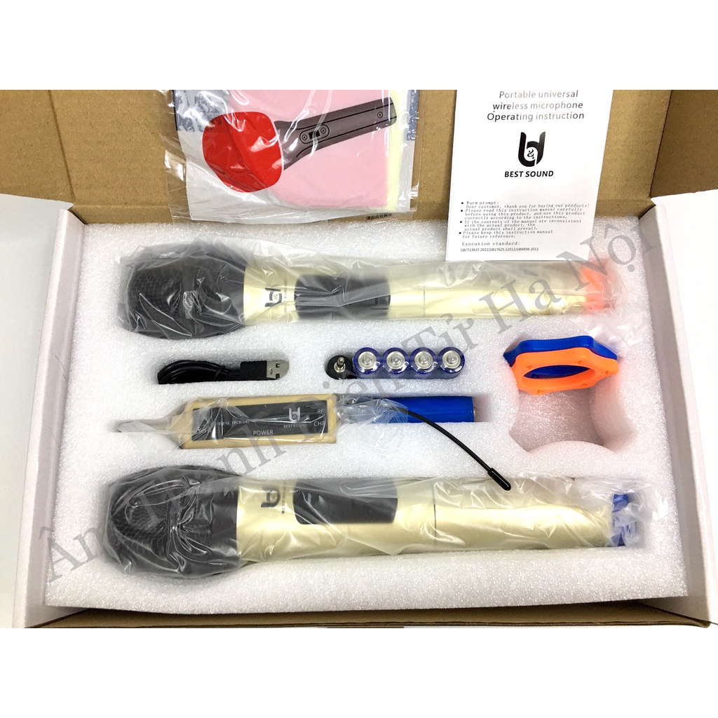 Micro Không Dây MV02 Chính Hãng Gọn Nhẹ,Chất Âm Mượt Mà,Chuyên Karaoke Gia Đình,Loa Kéo,Loa Bluetooth, Du Lịch
