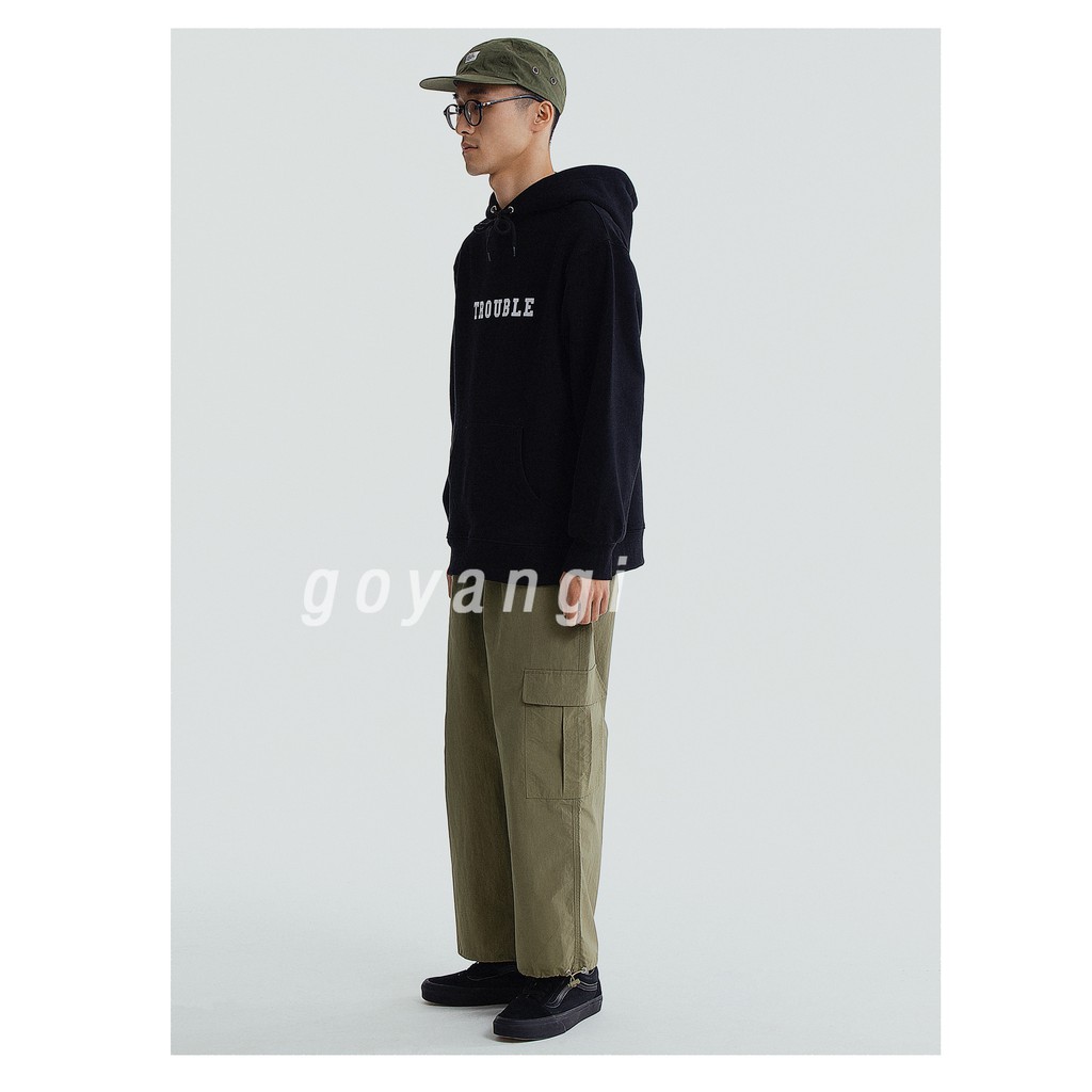 Áo hoodie goyangi Trouble NY oversize phong cách hàn quốc