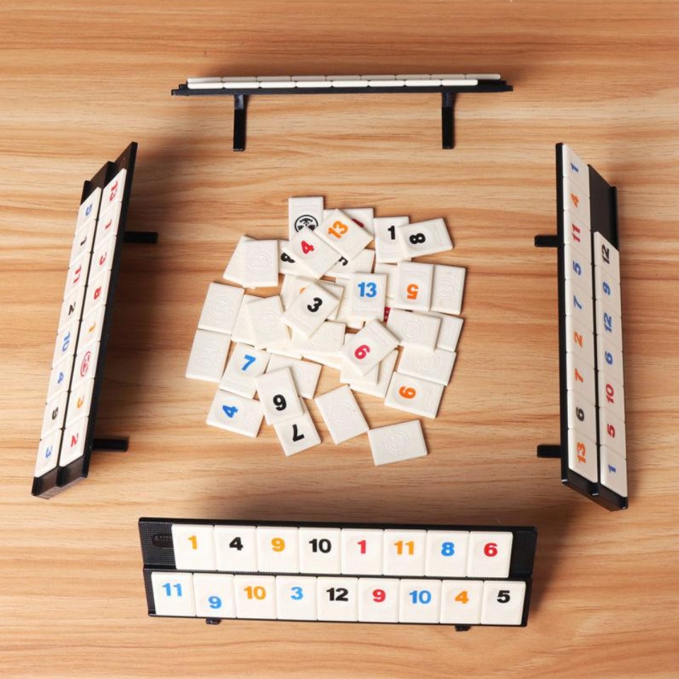 Board game rummikub, trò chơi mạt chược kỹ thuật số digital game chất lượng cao