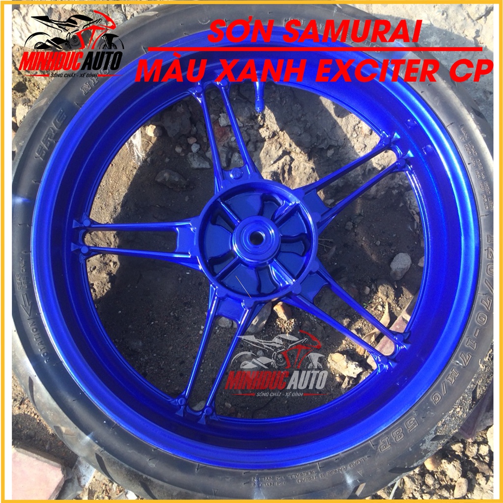 Sơn Samurai màu Xanh Exciter GP - Y3973