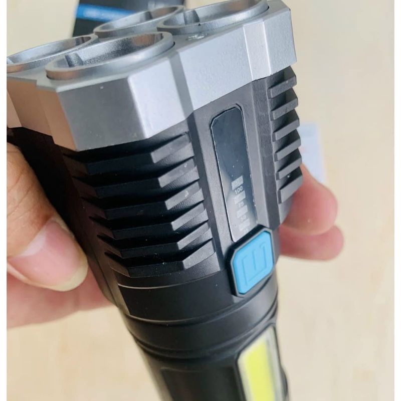 Đèn pin cầm tay SẠC USB siêu sáng tiện lợi