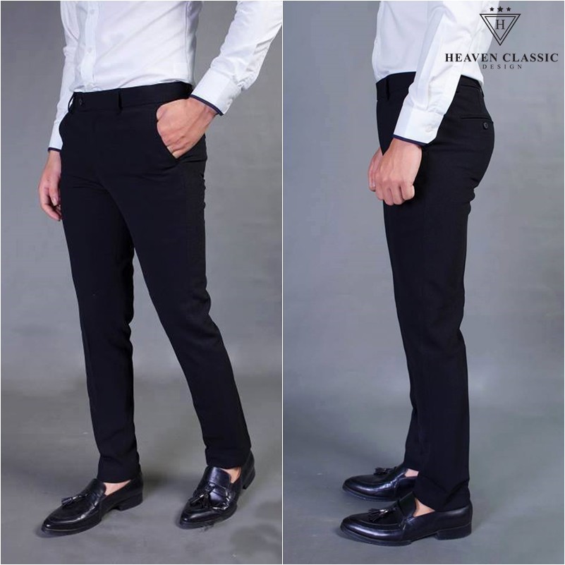 Quần tây nam cao cấp Heaven co giãn điều hòa công sở Basic